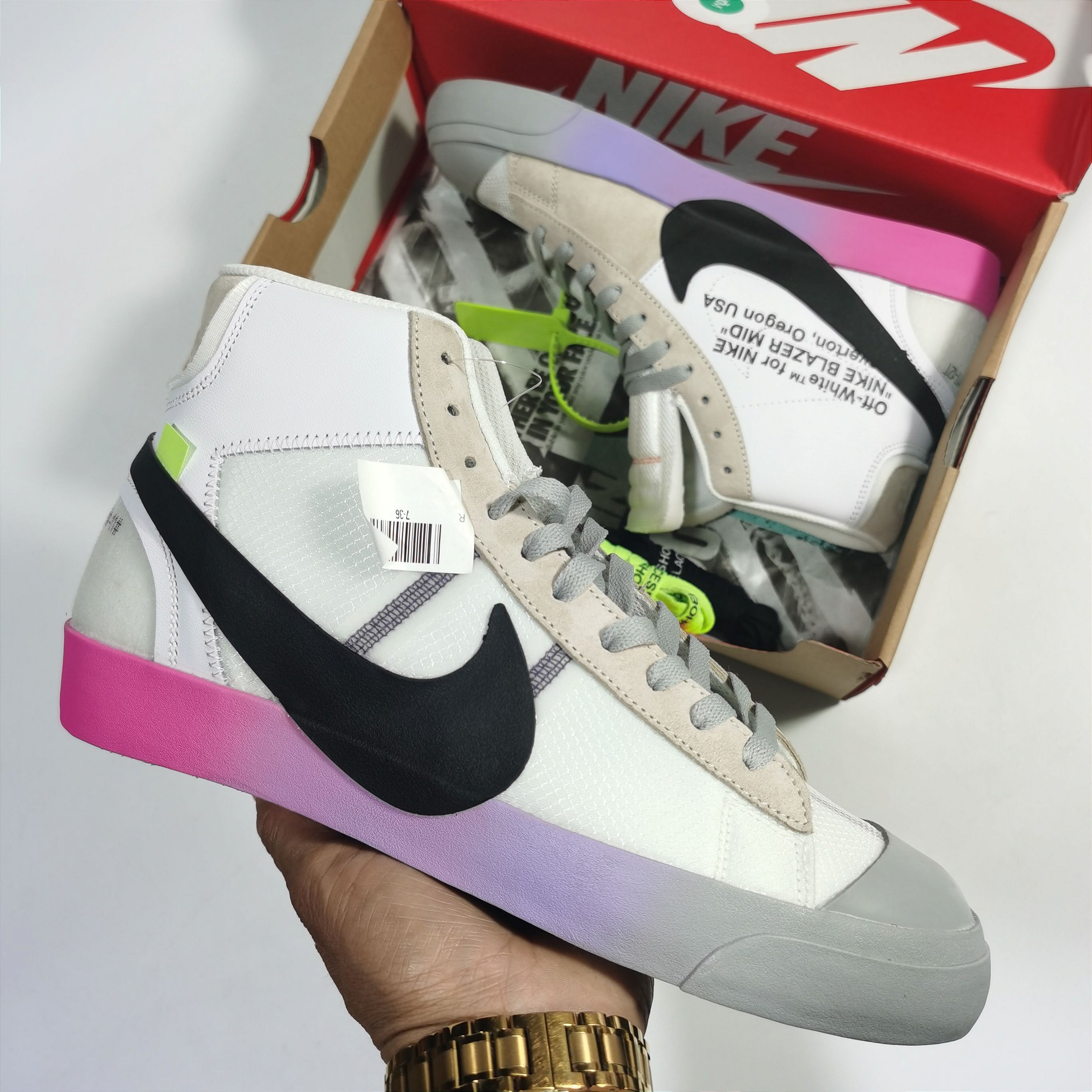 Tenis Nike The 10 Blazer Mid Off White Serena Williams PK ENCOMENDA Rabello Store Tenis Vestuarios Lifestyle e muito mais