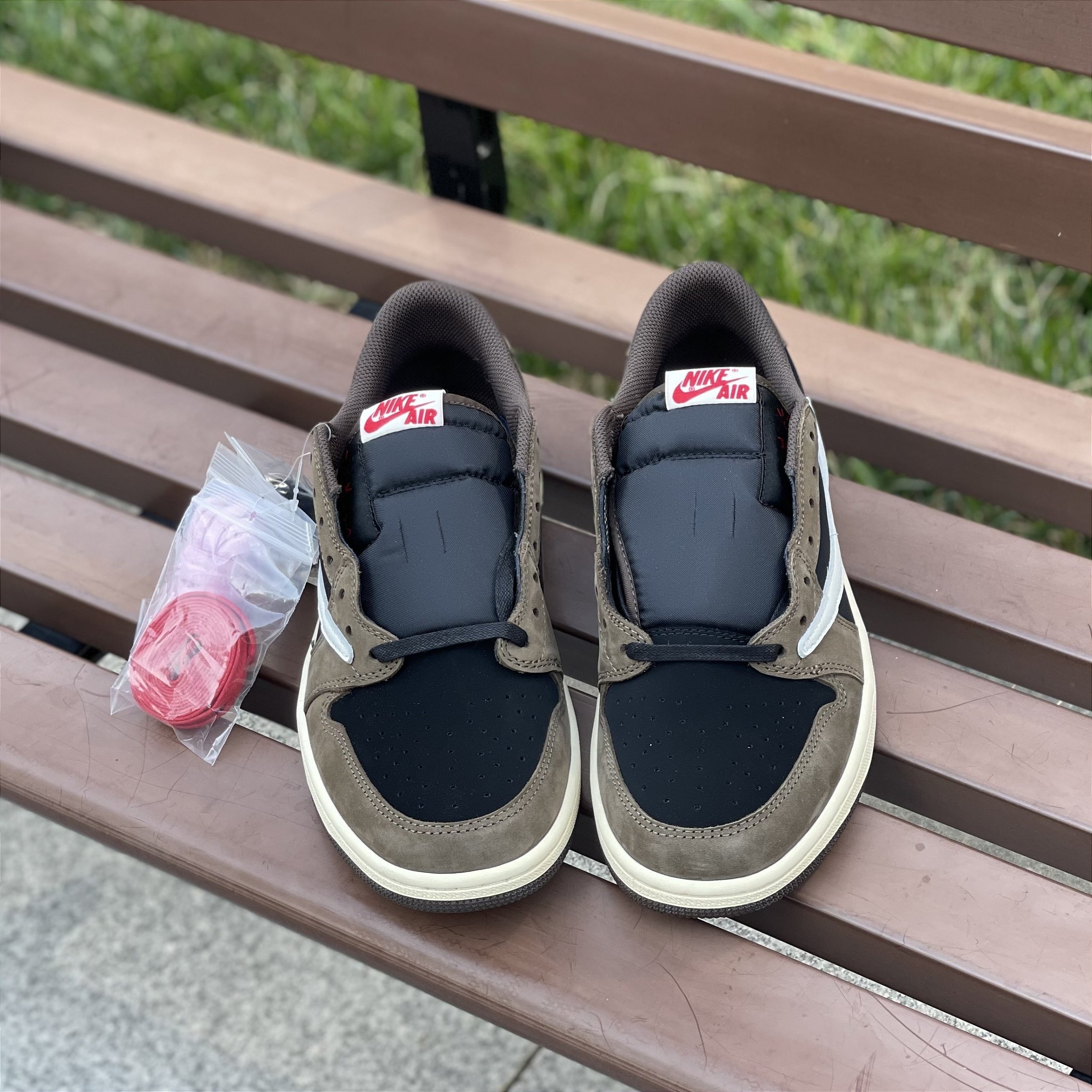 Tênis Nike Air Jordan 1 Low OG TS SP 'Travis Scott' PK Tênis Nike Air Jordan 1 Low OG TS SP 'Travis Scott' PK
