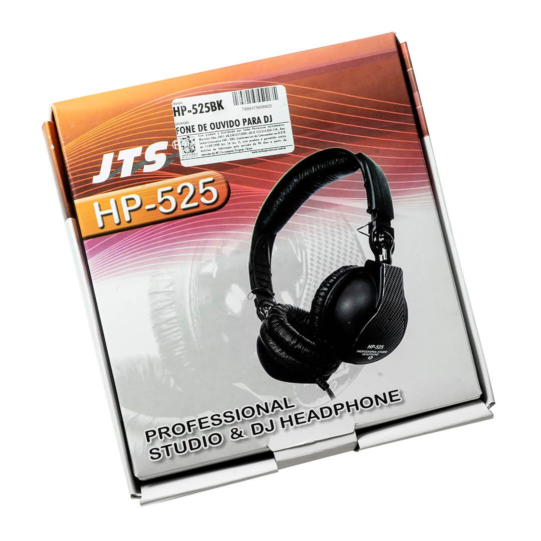 Fone de ouvido para DJ - Preto - TURBO MUSIC LOJA OFICIAL