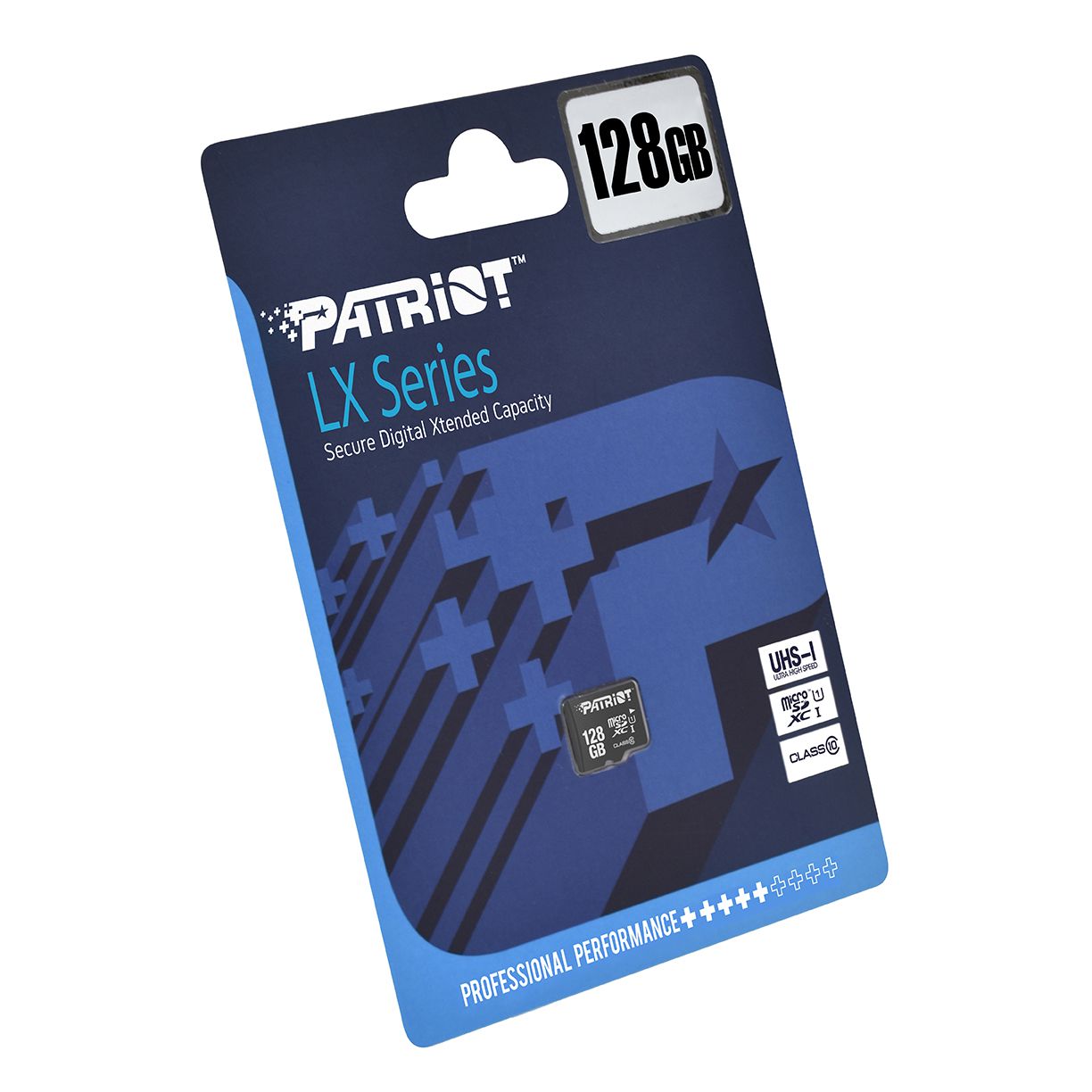 Tarjeta MicroSD Patriot LX 128GB - Clase 10, UHS-1 - Para Fotos, Vídeo Full HD Y Almacenamiento En Móviles O Cámaras