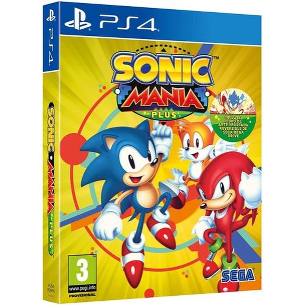 Jogo Sonic Mania Plus - Nintendo Switch