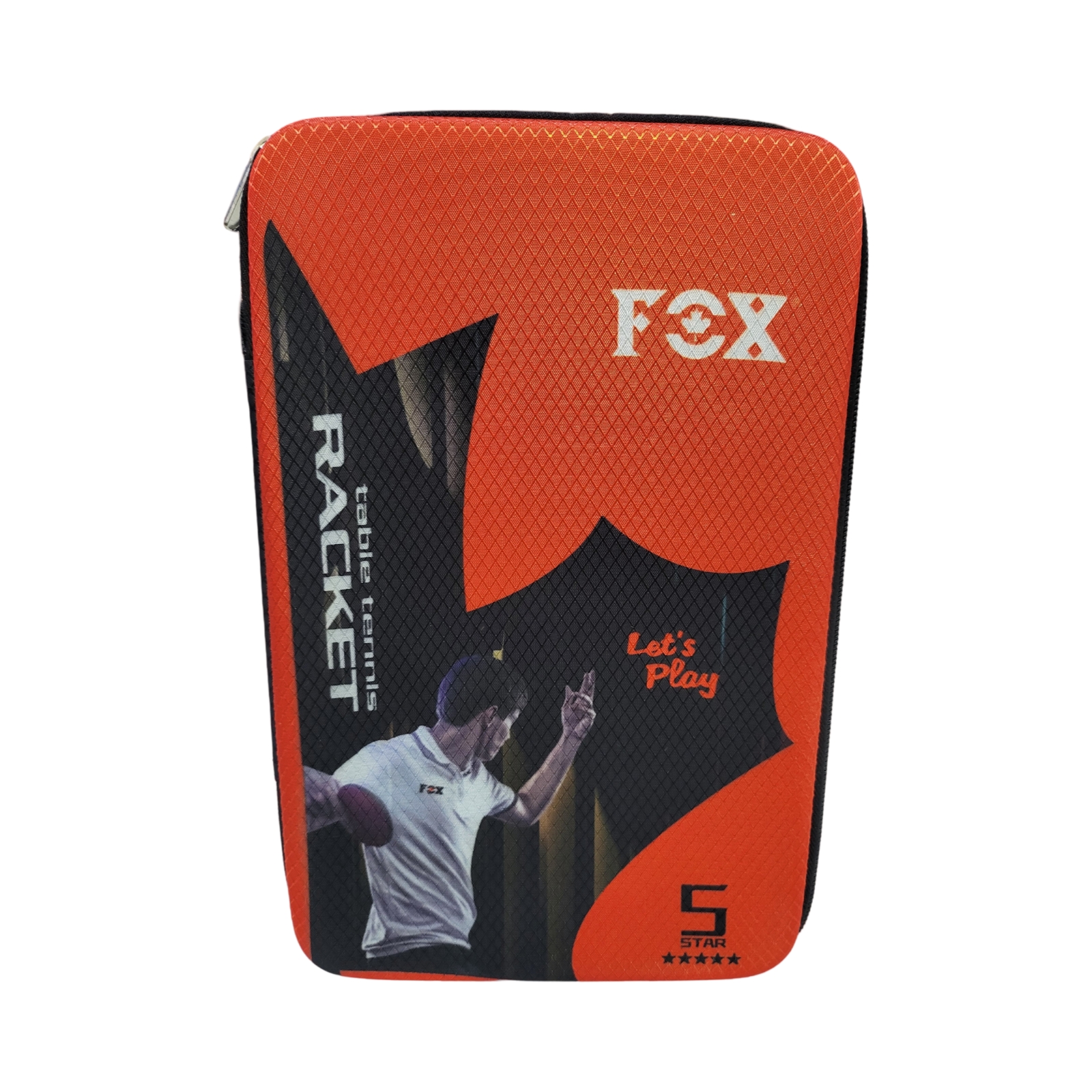 Raquete Tênis de Mesa FOX 5 Estrelas com Estojo AX 619 - Exclusividade ...