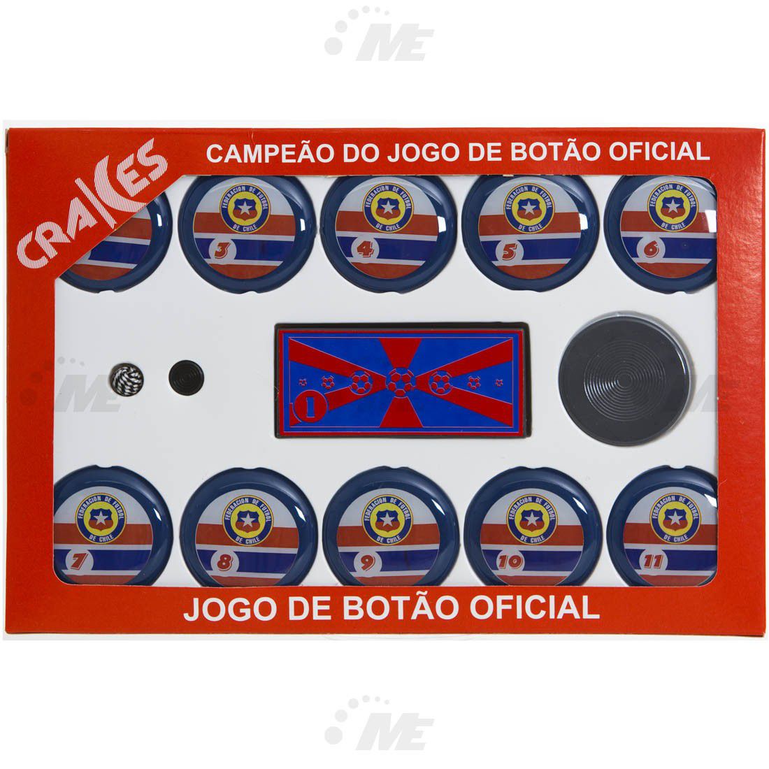 Jogo de Botão Ax Esportes Chile - Mercadão Dos Esportes, loja de materiais  esportivos