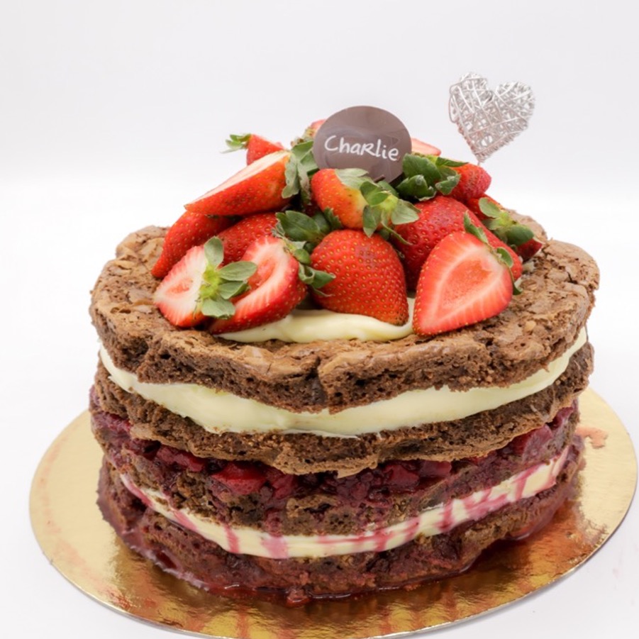 Charlie cake naked
