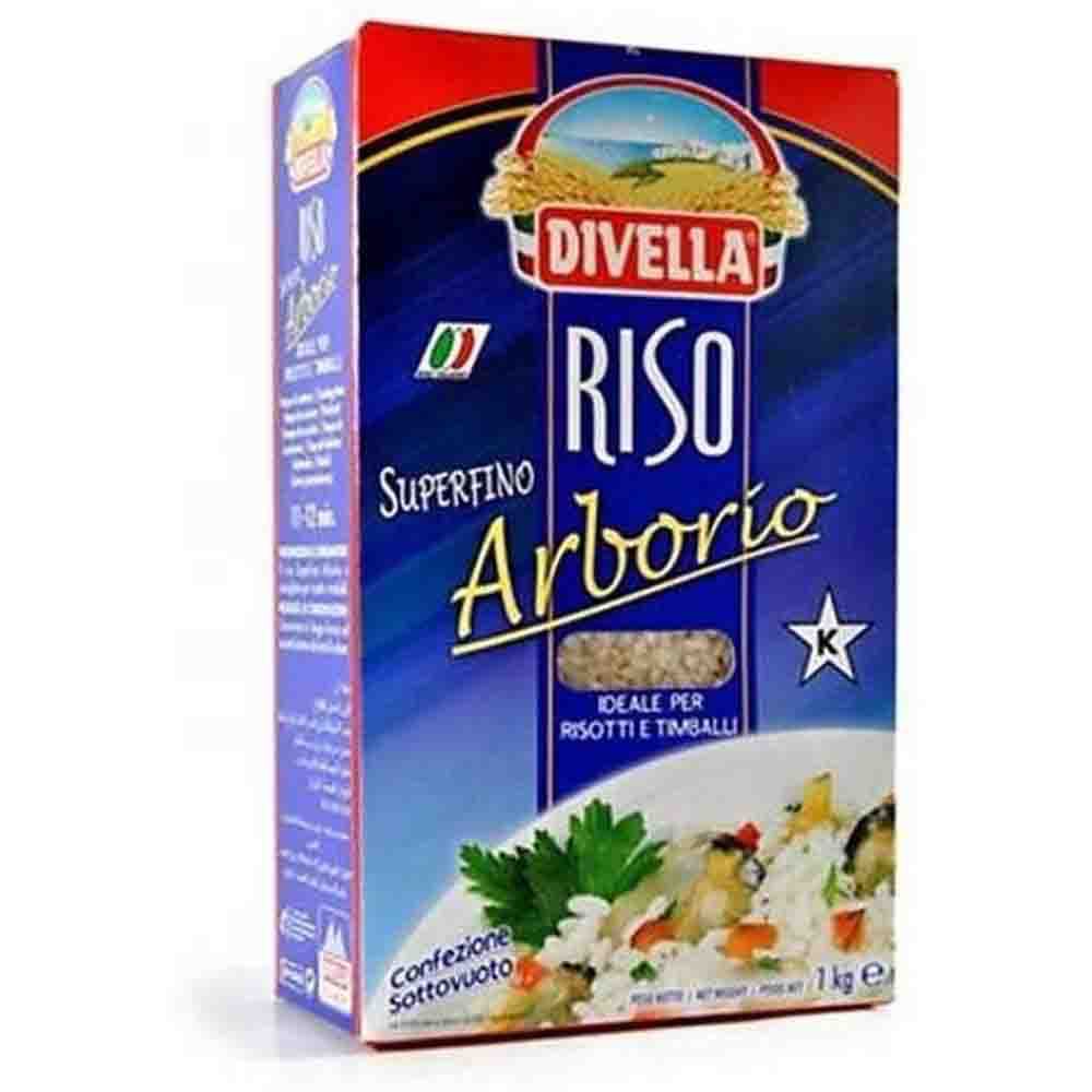 Arroz Arbório Italiano Divella Para Risoto Original 1kg Emporio Campo