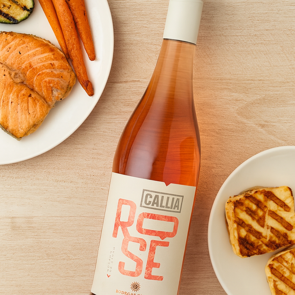 Calavier Roses Wines Vinho Rosé Argentino Callia Rose 750ml - Emporio Campo Gourmet