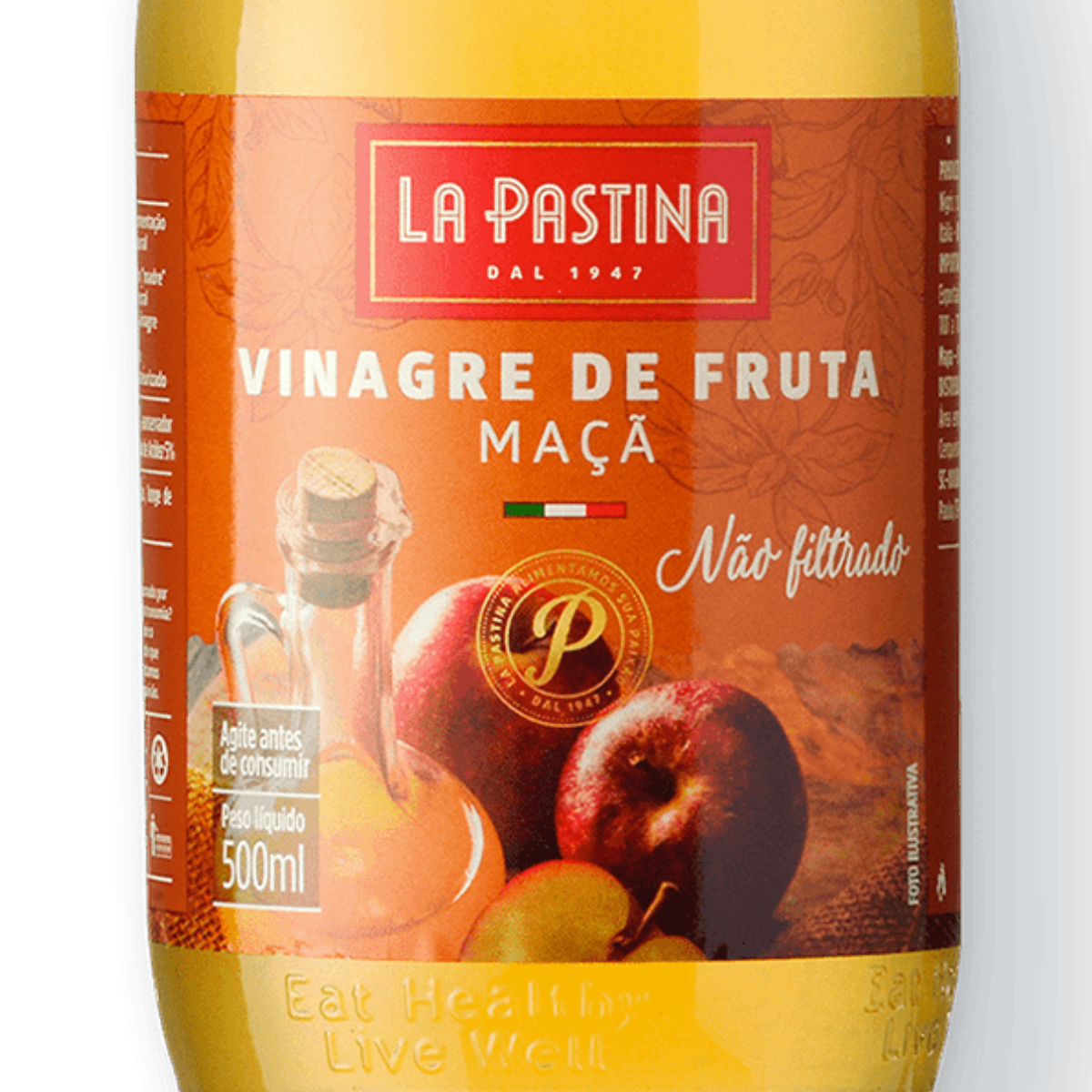 Vinagre It La Pastina De Maça Não Filtrado 500ml - Emporio Campo Gourmet