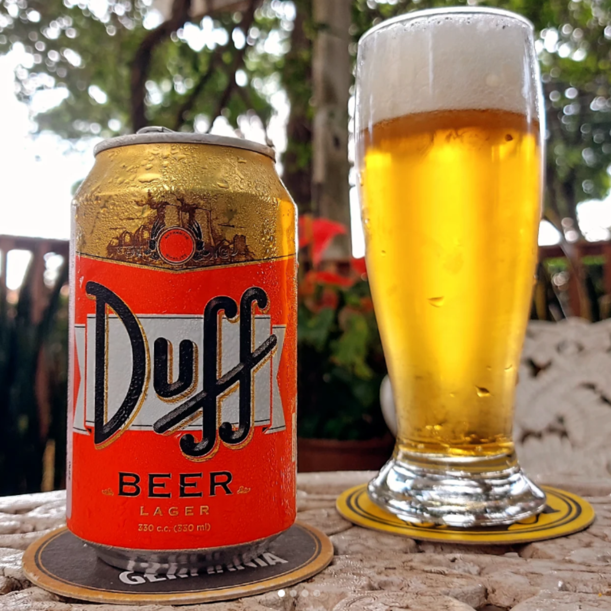 Kit Cerveja Duff Beer Lager Lata 330ml 6 Unidades - Emporio Campo Gourmet