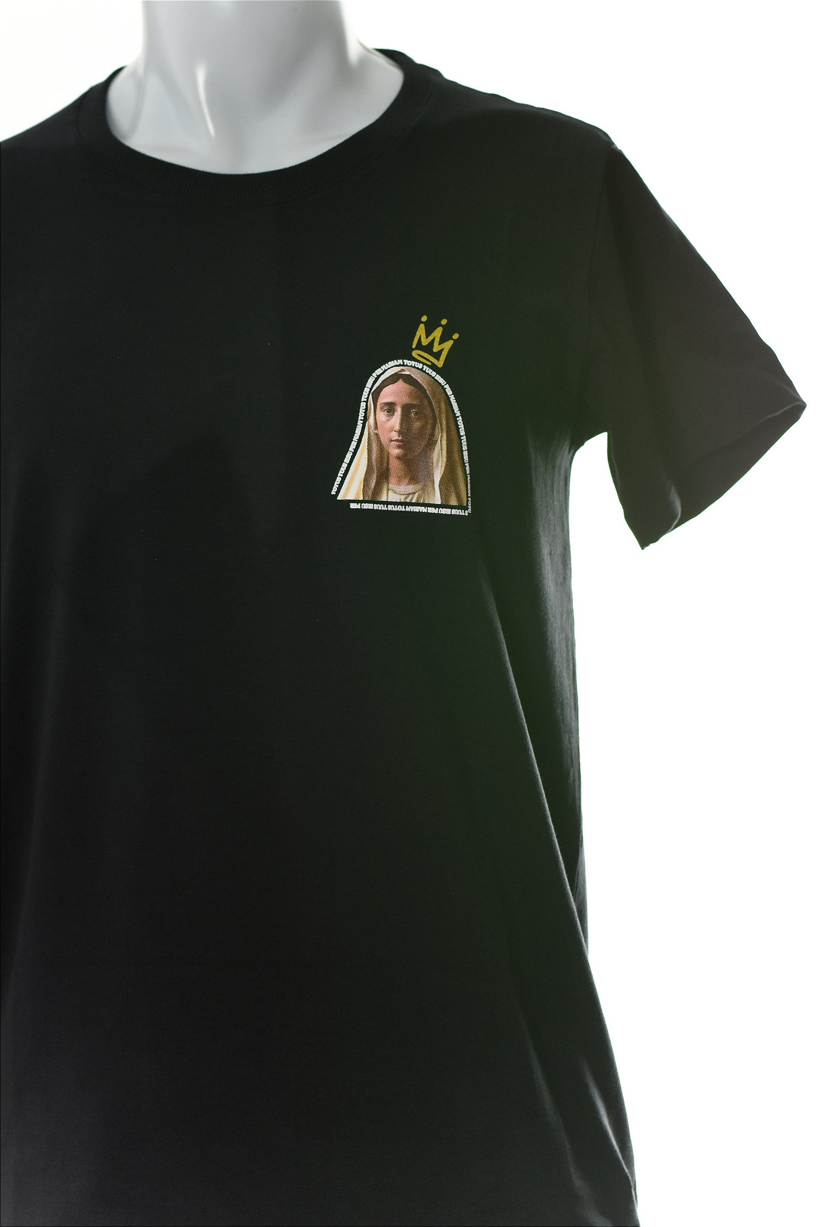 FSJPII | Camiseta Nossa Senhora Totus Tuus Preta FSJPII - A Loja