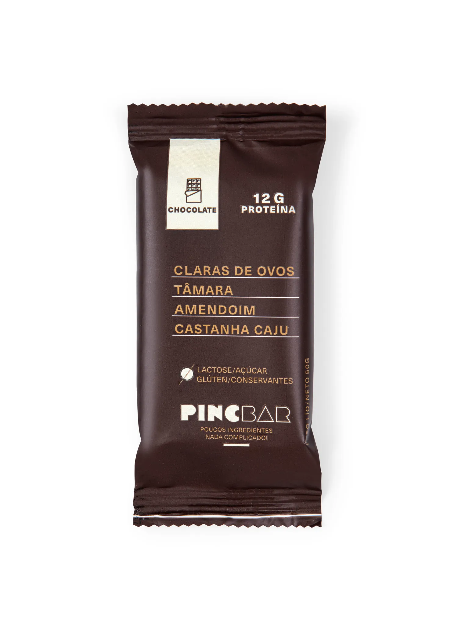 Barra de Proteína Chocolate PincBar 50g QUINTAL SAUDÁVEIS