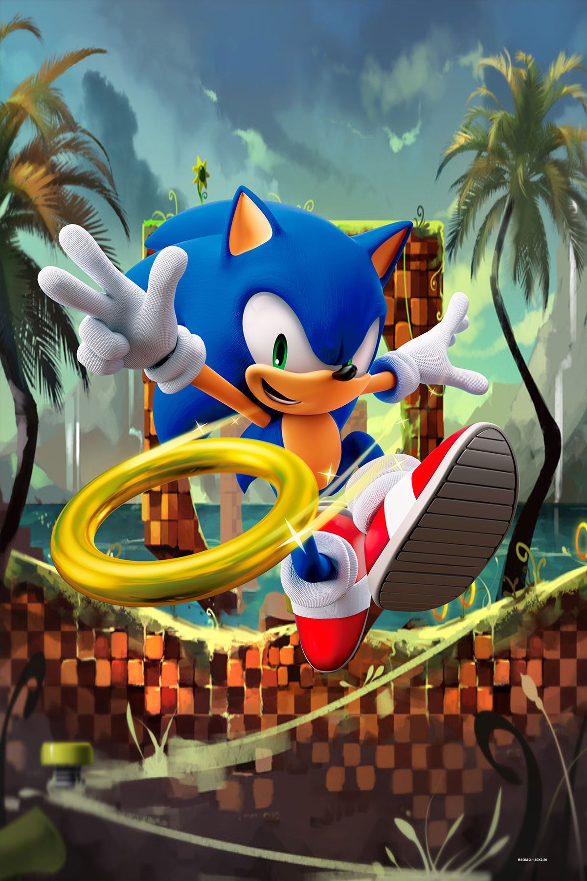 Painel do sonic imprimir