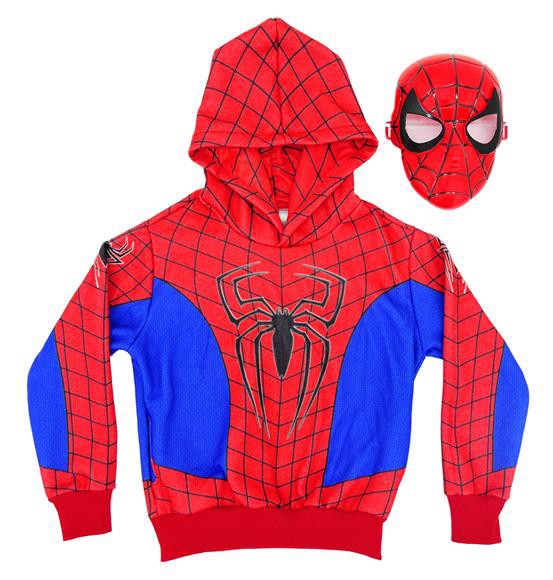 Blusa Moletom Homem Aranha Infantil Com Mascara Vingadores - Loja ...