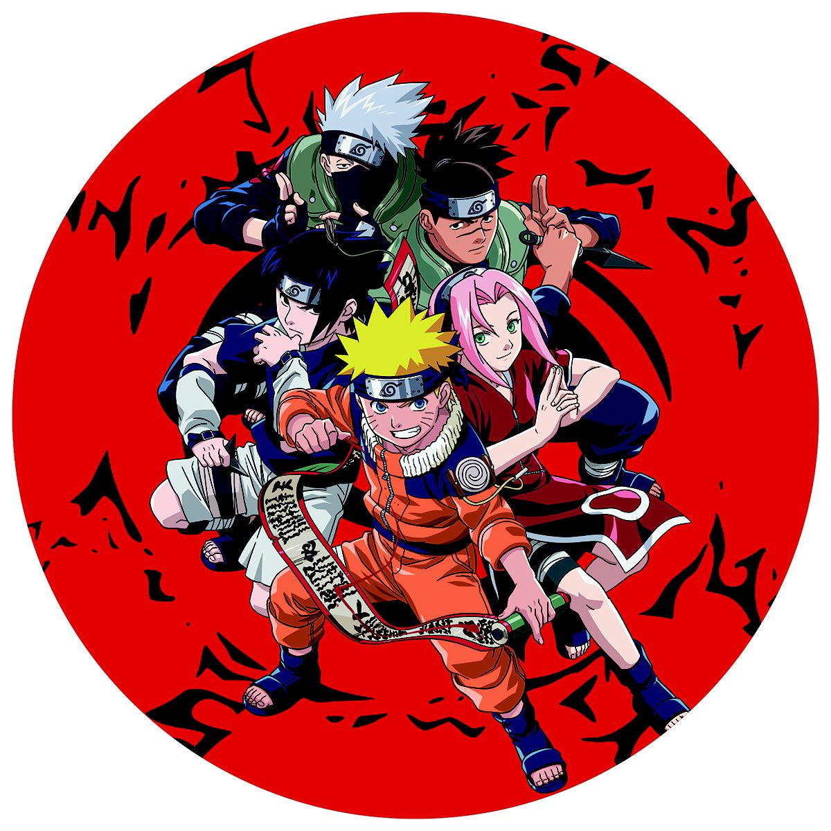 Painel Redondo Naruto  Elo7 Produtos Especiais