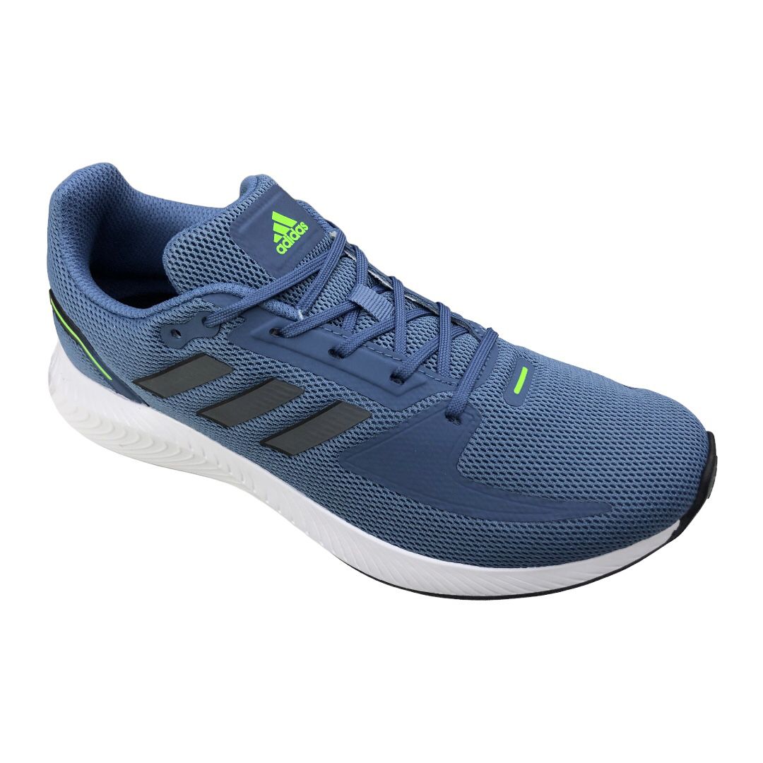 東 Tênis Masculino Adidas Runfalcon 2.0 - GV9554 - Azul - Stop