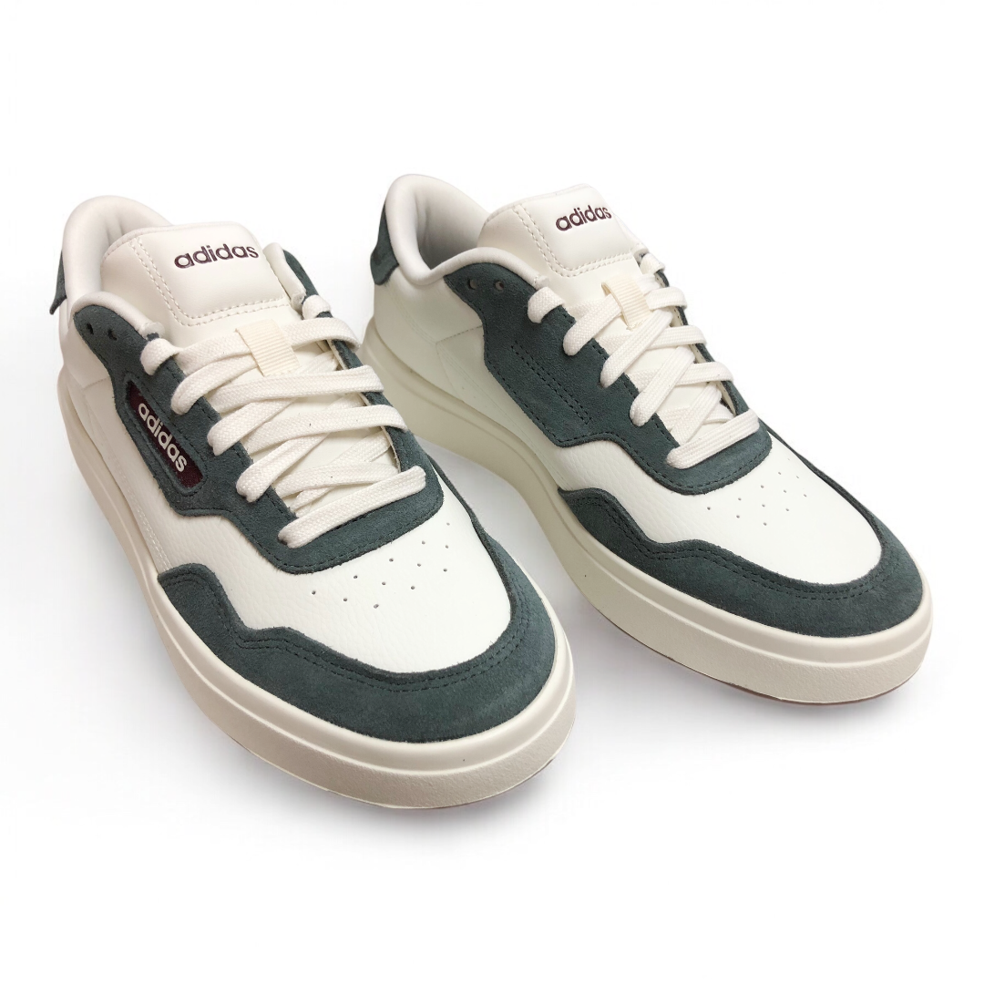 Tênis Masculino Adidas Park St - JR9525 - Branco-Cinza - Stop