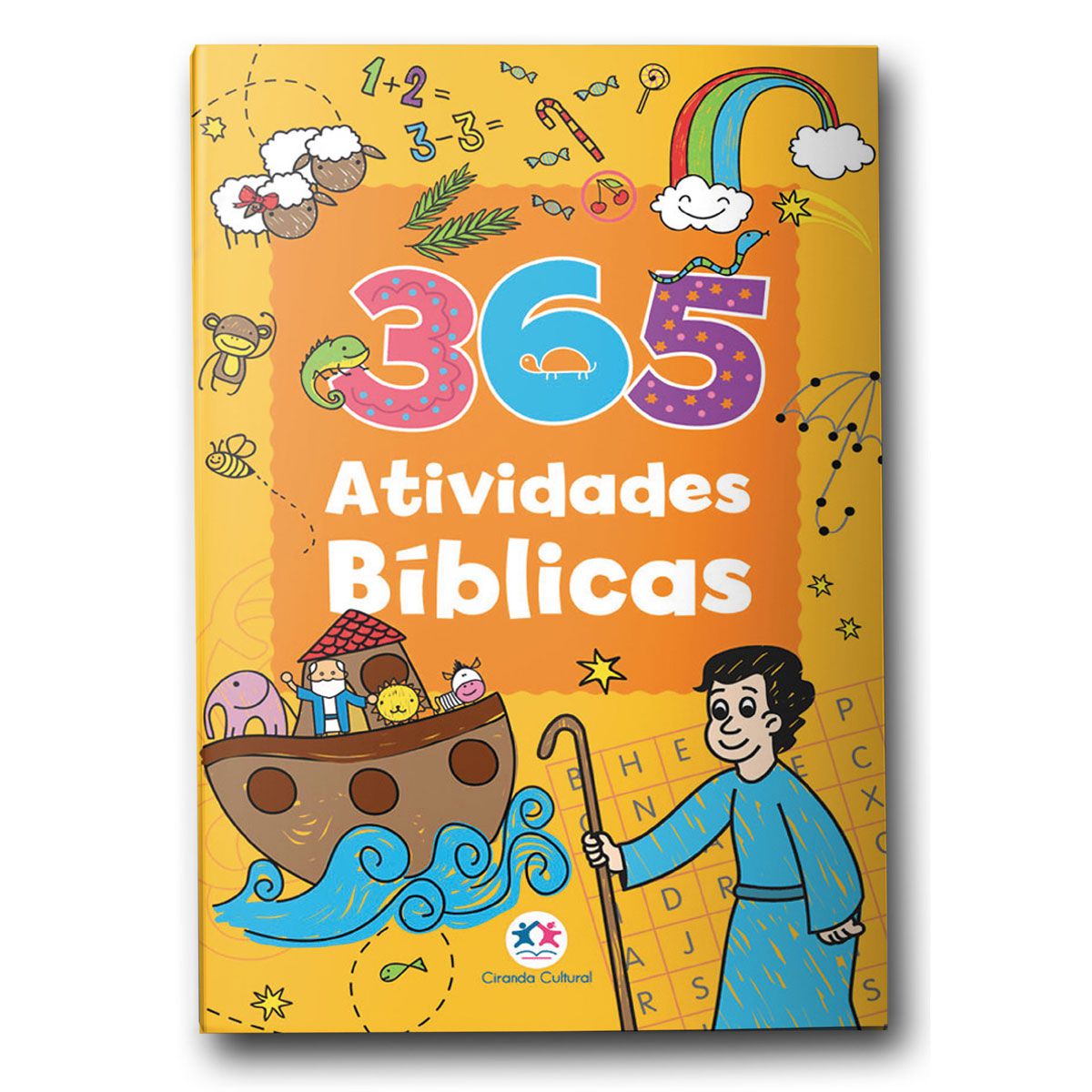 Livro Infantil 365 Atividades P/ Pintar, Desenhar, Resolver