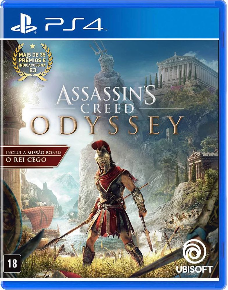 Jogo PS4 Assassin's Creed Odyssey Game Mídia Física - Go Games Geek Store