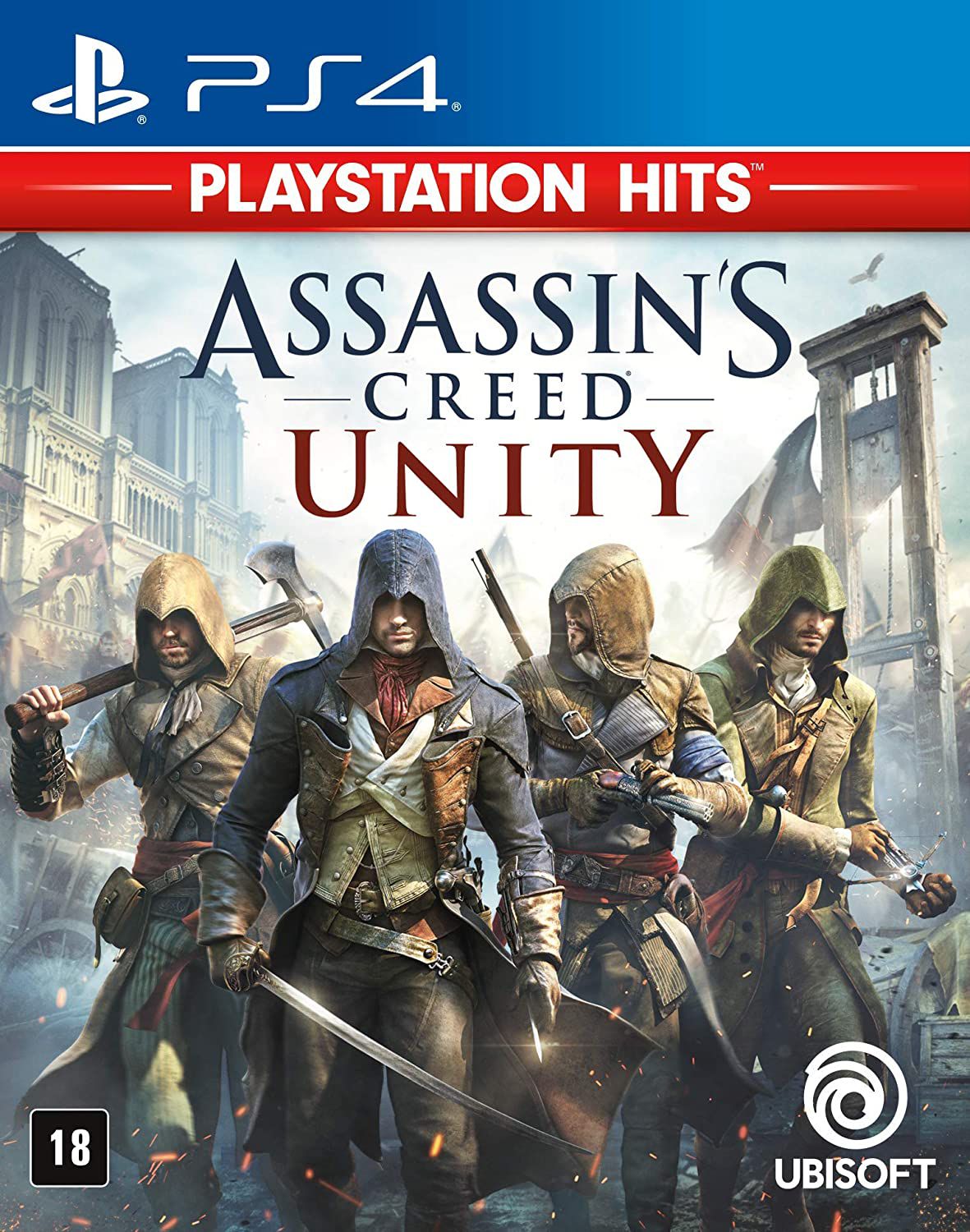 Jogo Assassin's Creed: Unity (PlayStation Hits) - PS4 - UBISOFT - Jogos de  Ação - Magazine Luiza