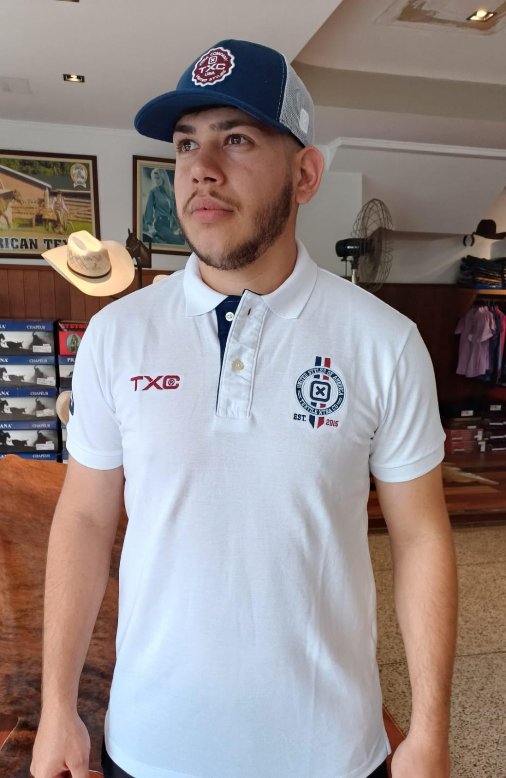 Camiseta Polo TXC - American Texas
