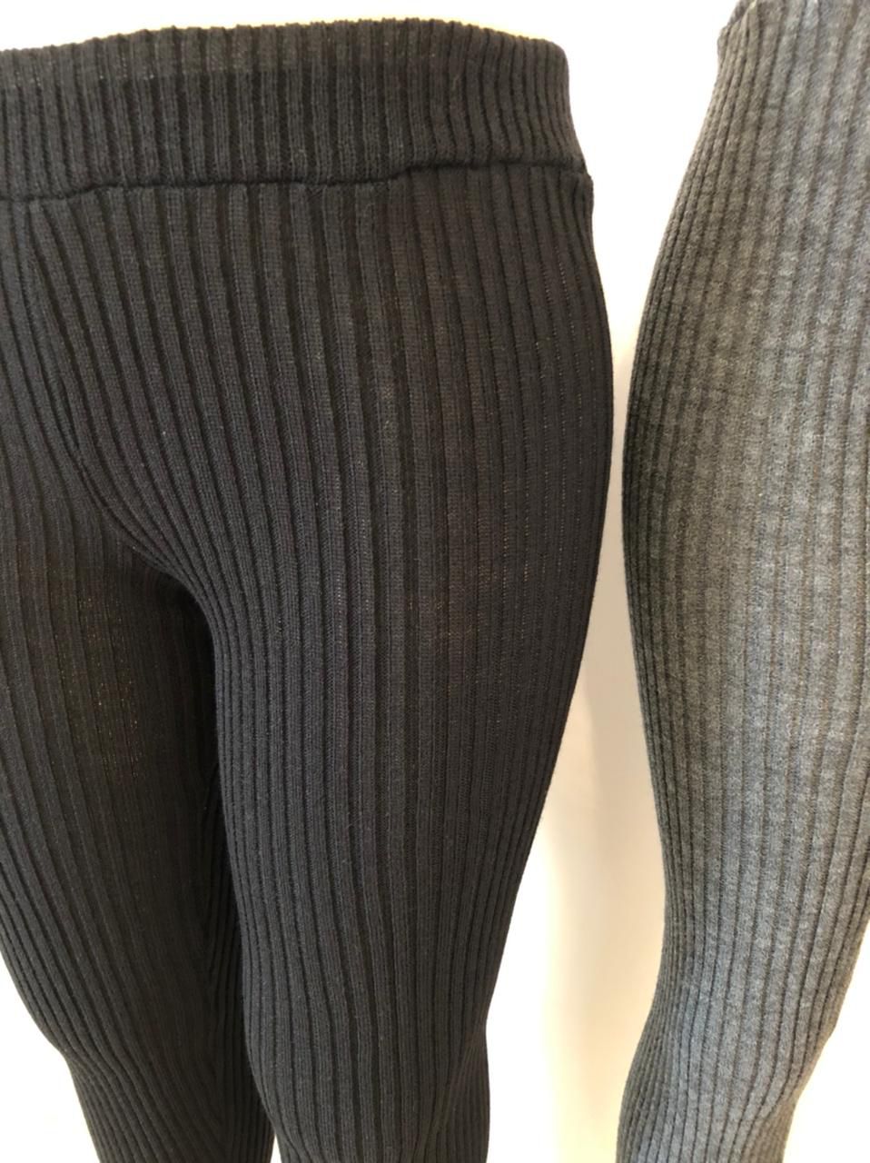 Calça Fusõ lã Frio Plus Size ideal para usar por baixo de outra, para ...