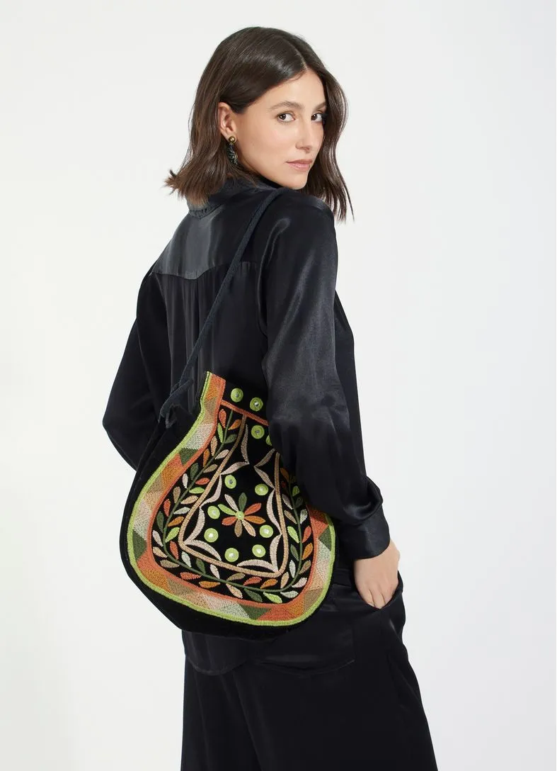 BOLSA BORDADA VINTAGE CANTAO Casa Tropical