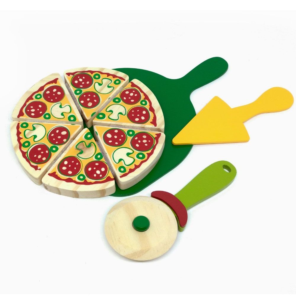 Kit Pizza de Brinquedo Comidinha Infantil Velcro + Acessório - Bambinno -  Brinquedos Educativos e Materiais Pedagógicos