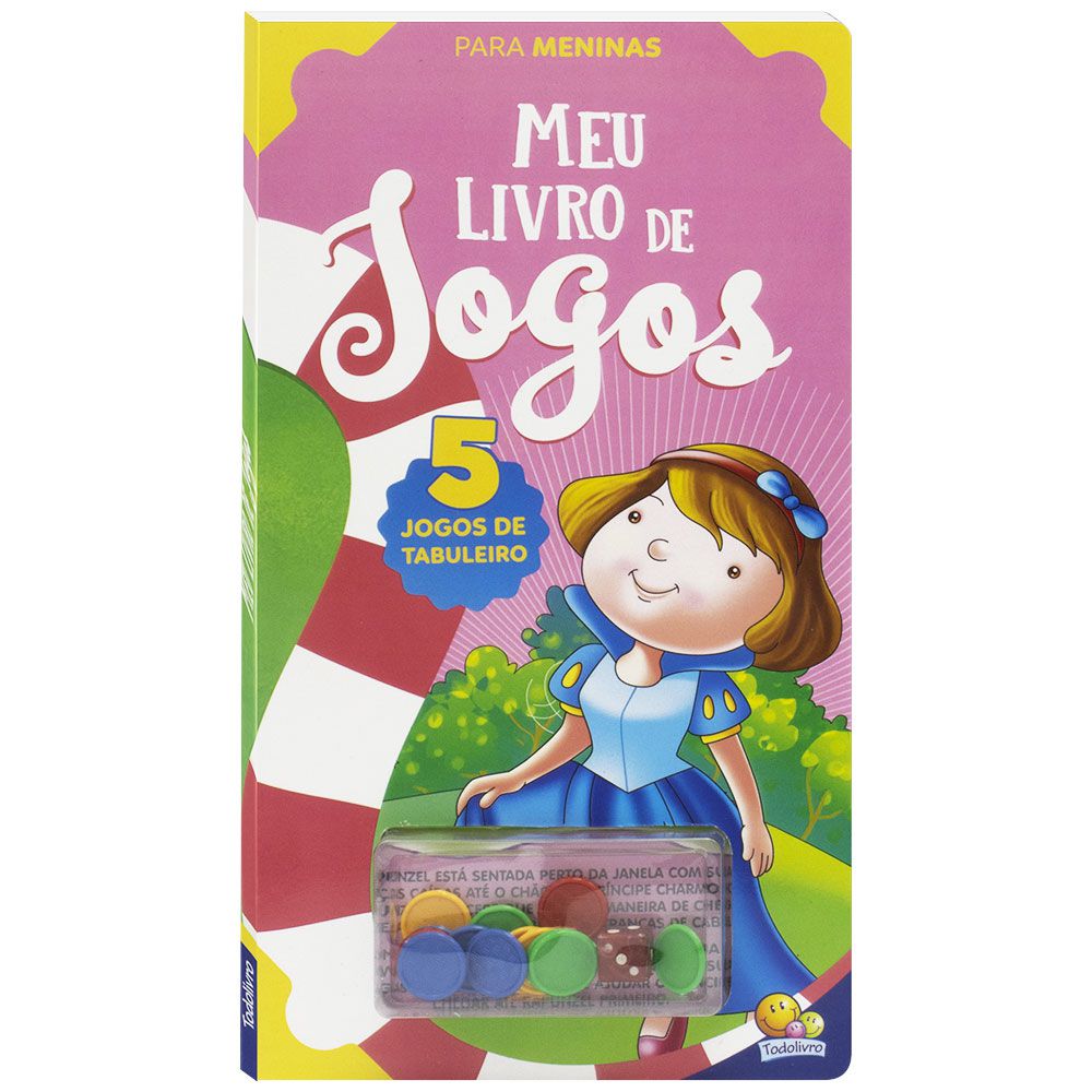 Livro Infantil Meu Livro De Jogosmeninos - Todolivro