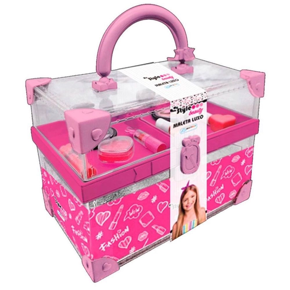 Maleta de Maquiagem Infantil - My Barbie