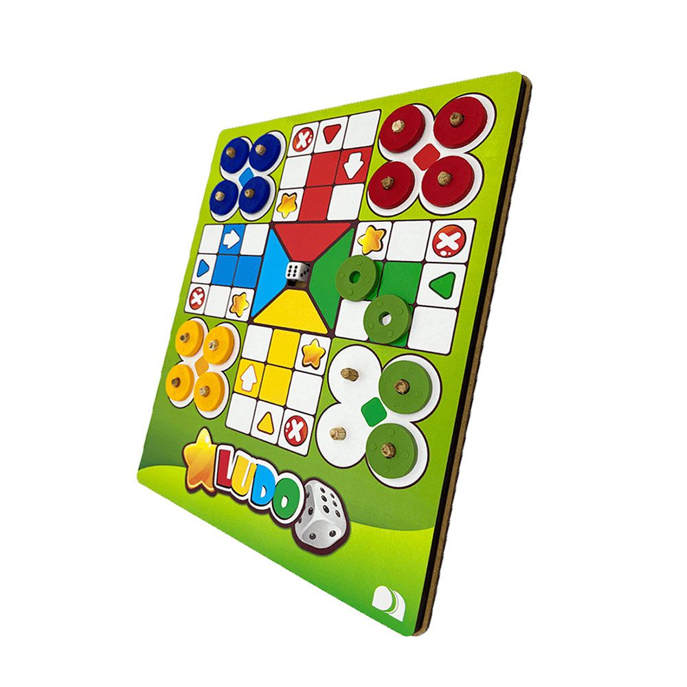 Jogo Ludo Clássico Madeira mdf 7579 - Brincadeira De Criança em Promoção na  Americanas