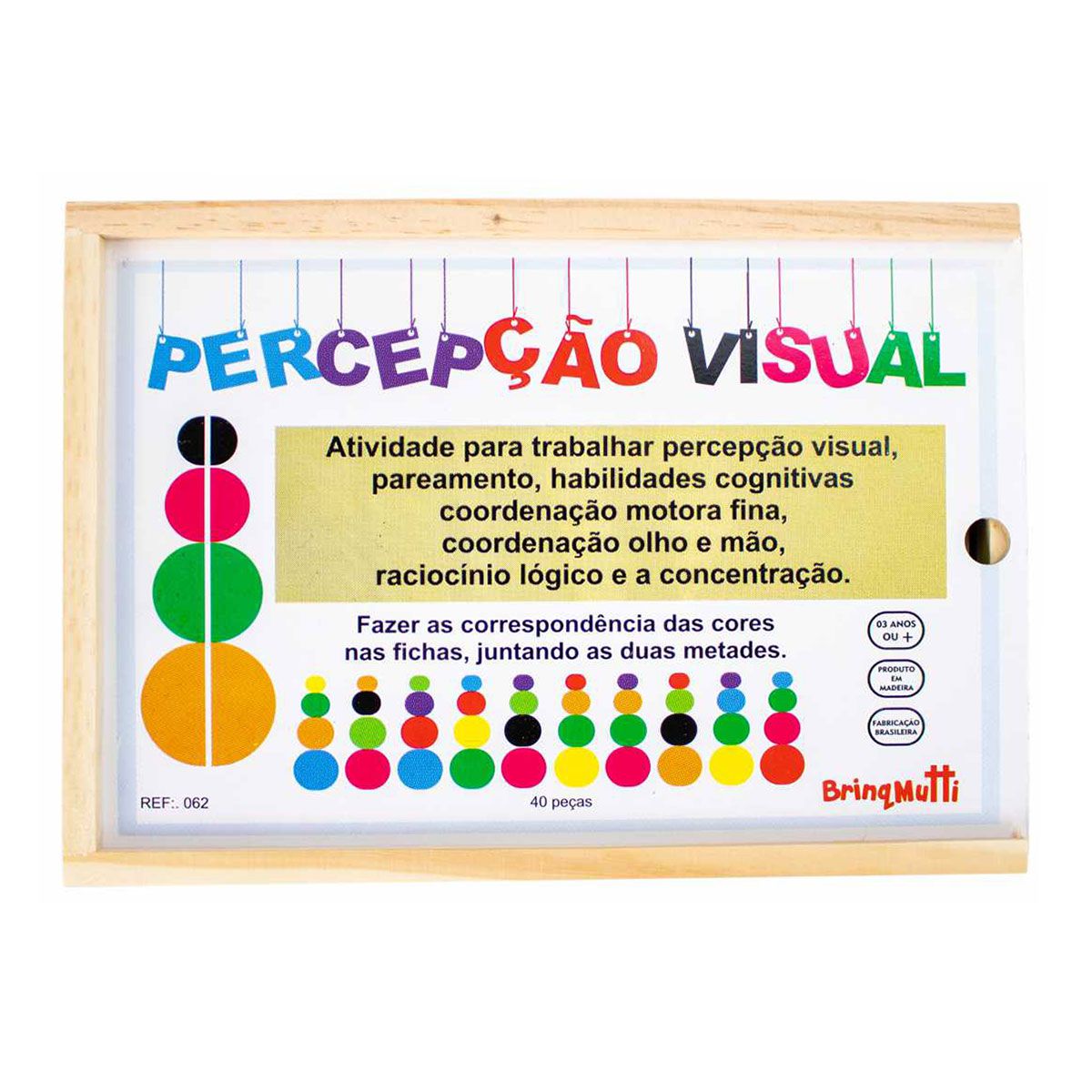 Brinquedo De Madeira Educativo | Elo7 Produtos Especiais