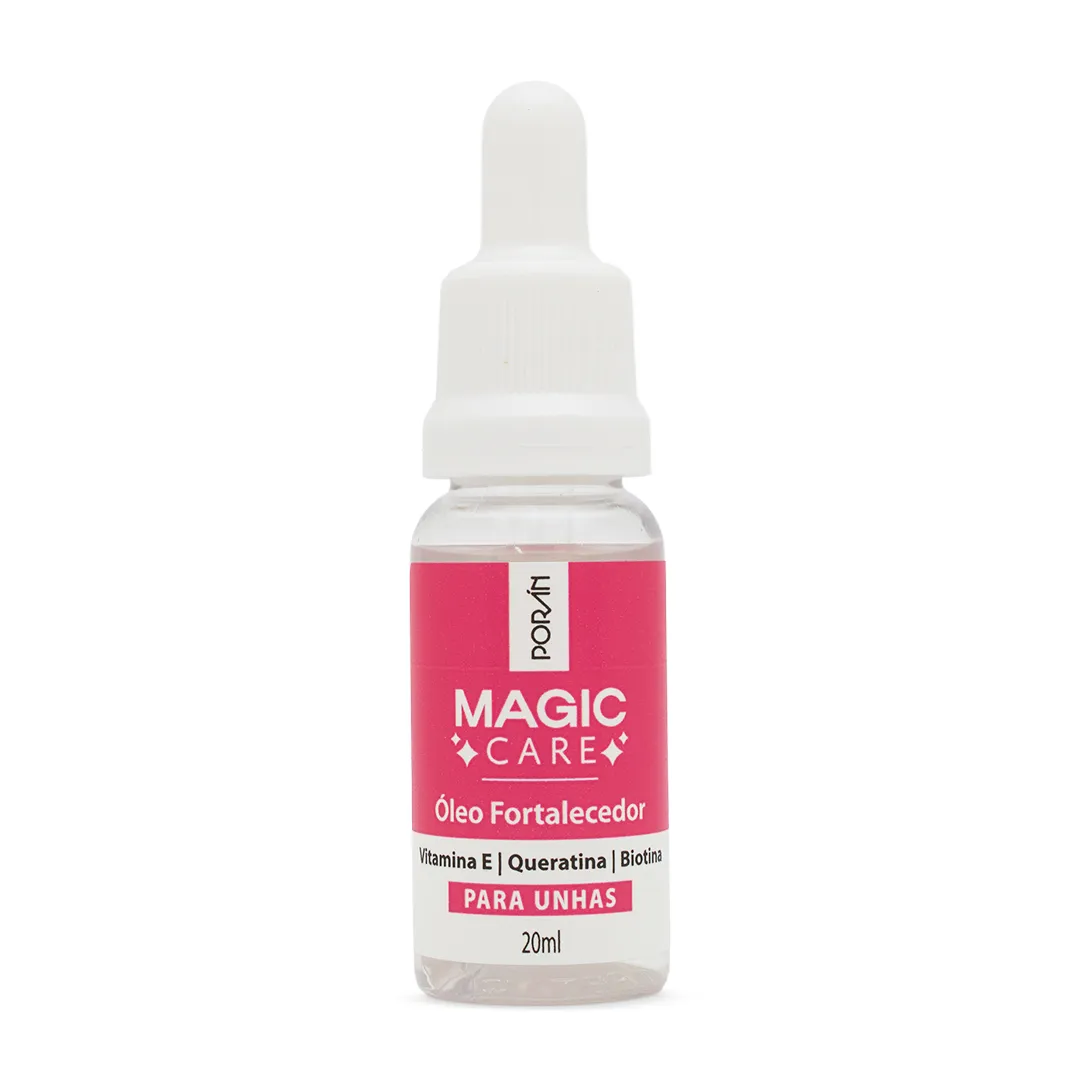 Óleo Fortalecedor para Unhas Magic Care - Porán - RR MAKES - LOJA