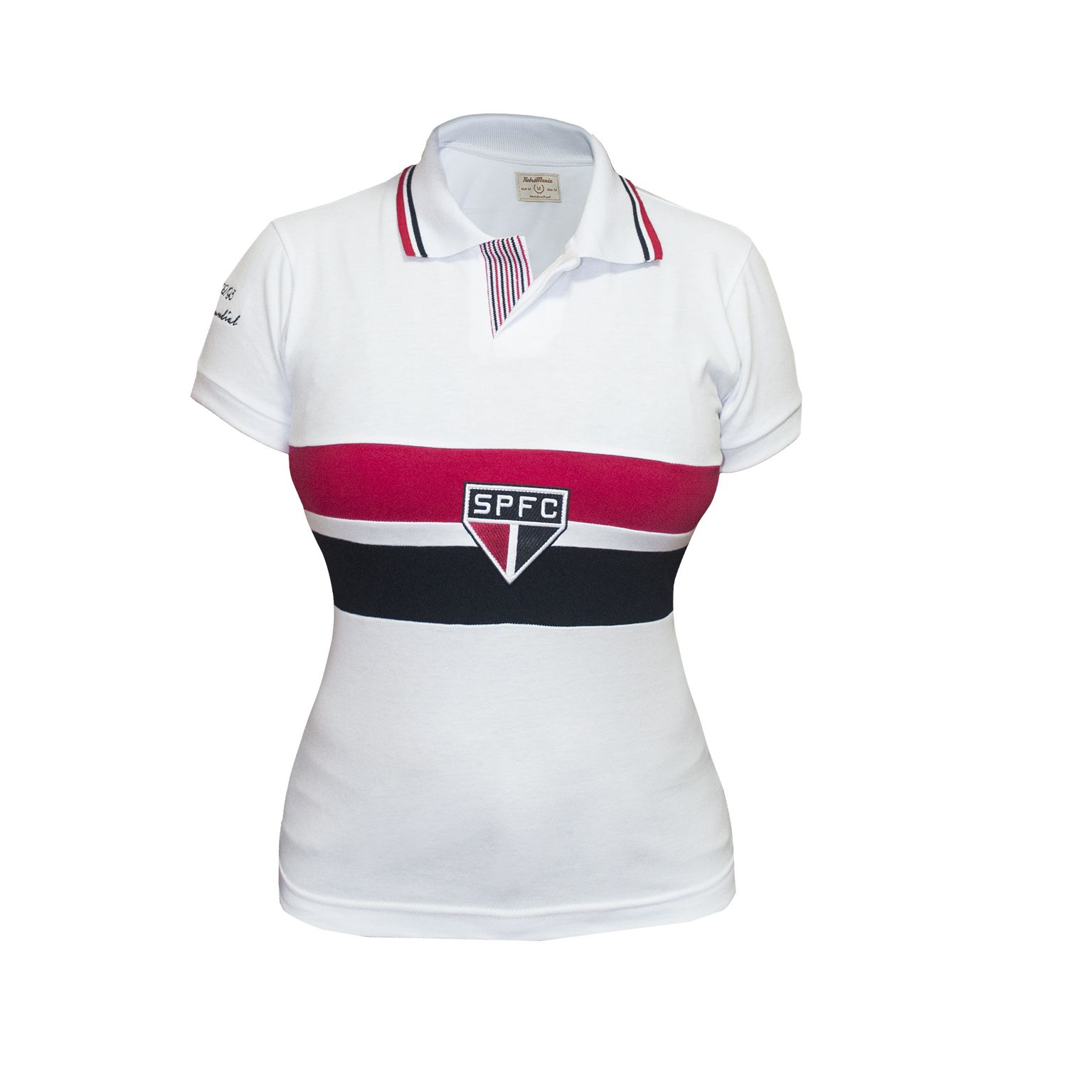 Camisa Baby Look Feminina Rosa Internacional Licenciada