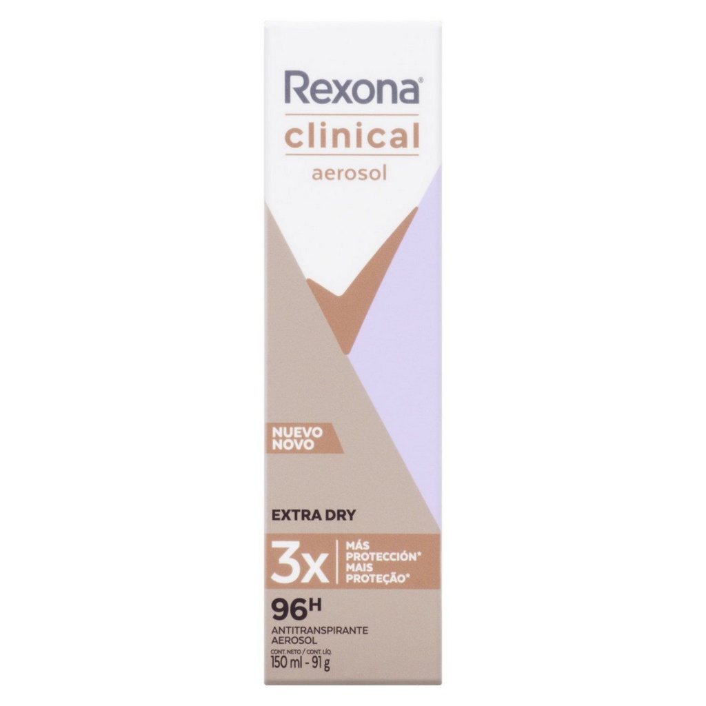 Desodorante Rexona Men Aerosol Clinical Clean - 91g