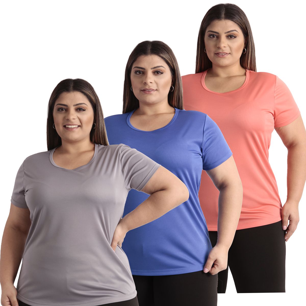 kit Conjunto Fitness Feminino Roupa Academia + camiseta Dry fit feminina