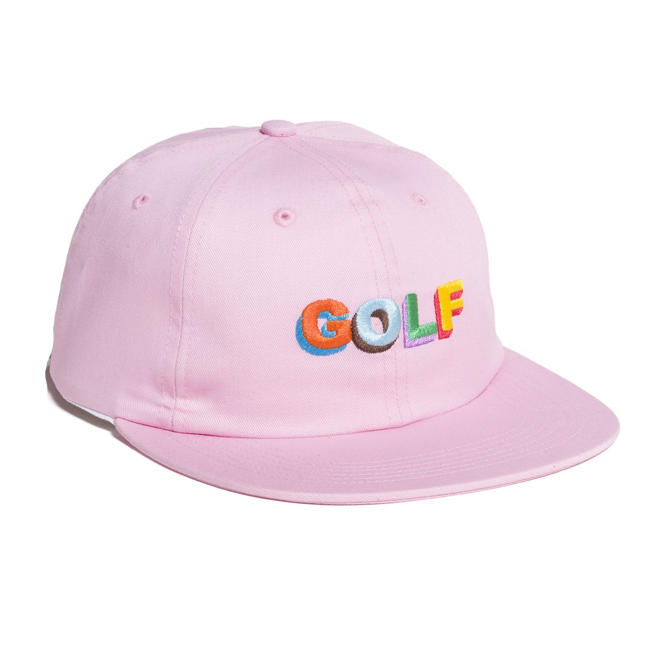 Boné Golf Wang 3D Logo Multi Color - Pink - Four Gang