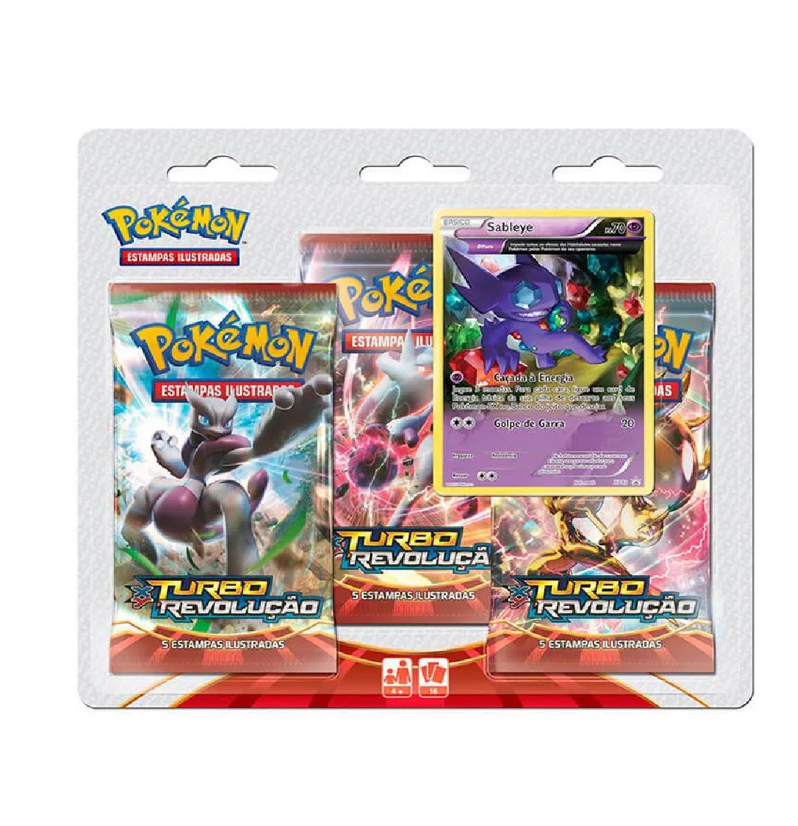 Carta Pokemon Mewtwo Ex  Produto Masculino Copag Nunca Usado