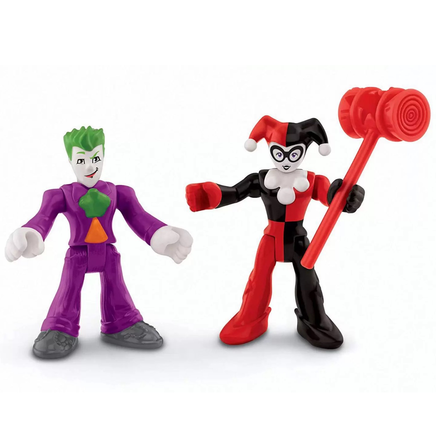 Boneco Imaginext Coringa e Arlequina - Mattel - A sua Loja de Brinquedos, 10% Off no Boleto ou PIX