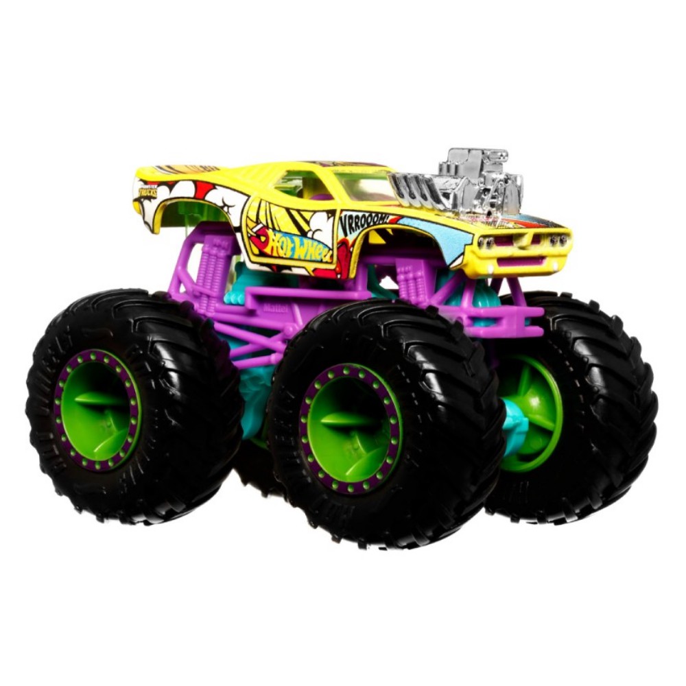 Caminhão Hot Wheels Monster Trucks Bear Devil - Mattel - A sua