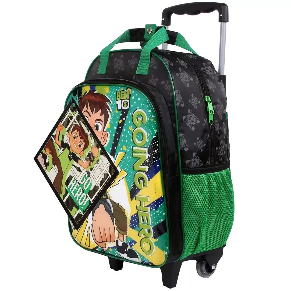 Mochila de Rodinhas com Estojo Ben 10 - Dermiwil - Mochilas Até 50% Off ...