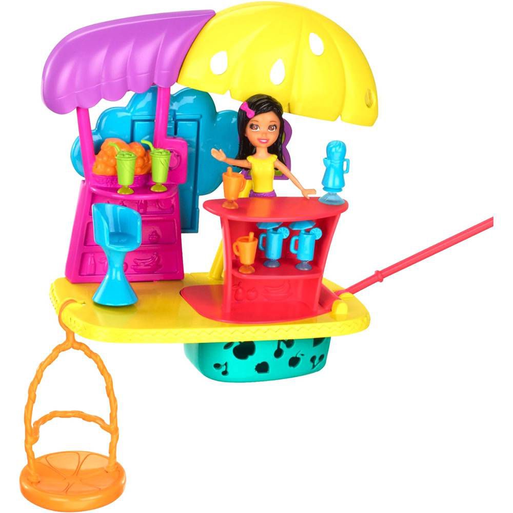 Polly Pocket Wall Party Casa de Sucos - Mattel - A sua Loja de