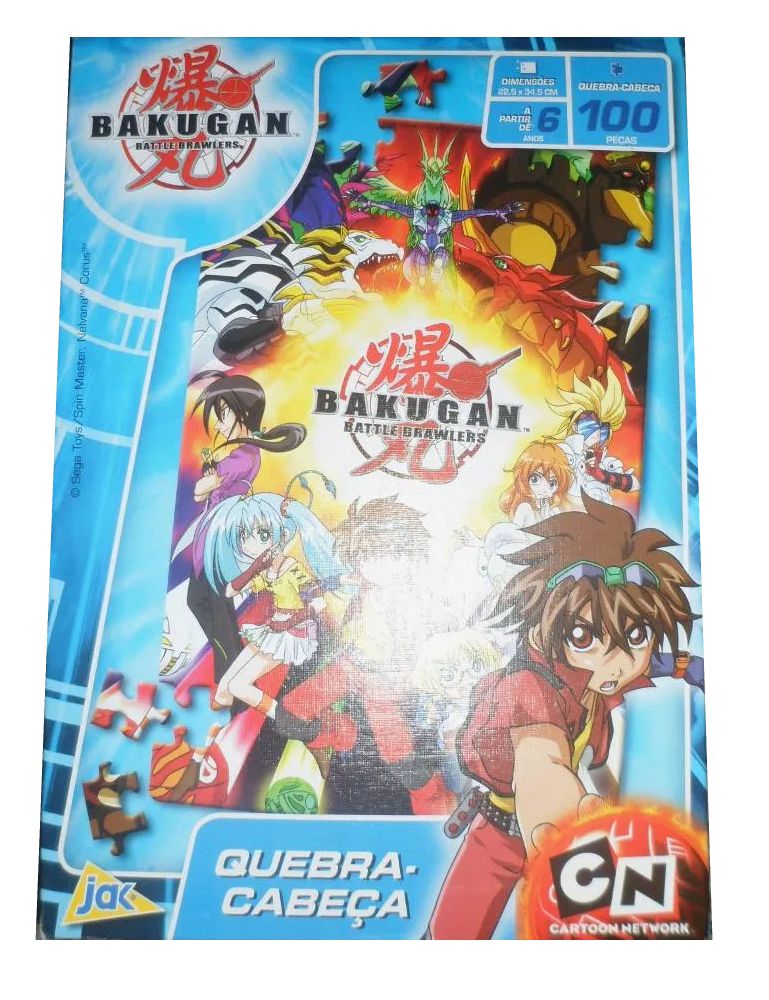 Quebra-Cabeça Horizontal - Bakugan - 100 Peças - Toyster - A sua Loja de  Brinquedos, 10% Off no Boleto ou PIX