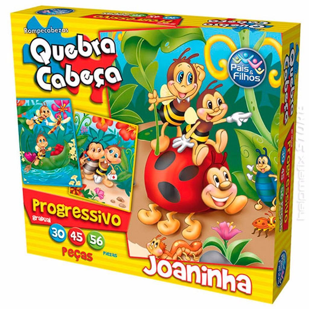 QUEBRA-CABEÇA BABY JOANINHA