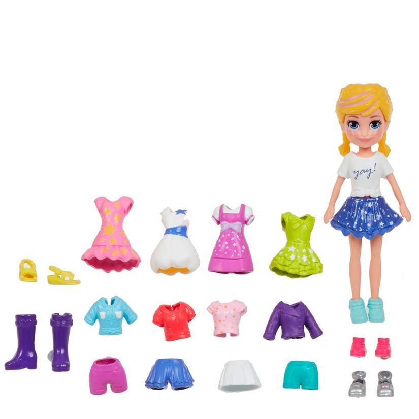 Boneca Polly Pocket Kit De Viagem - Mattel - A sua Loja de