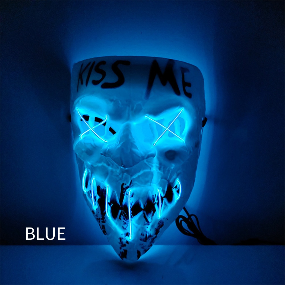 Máscara Kiss Me com LED Cochicho Fantasias