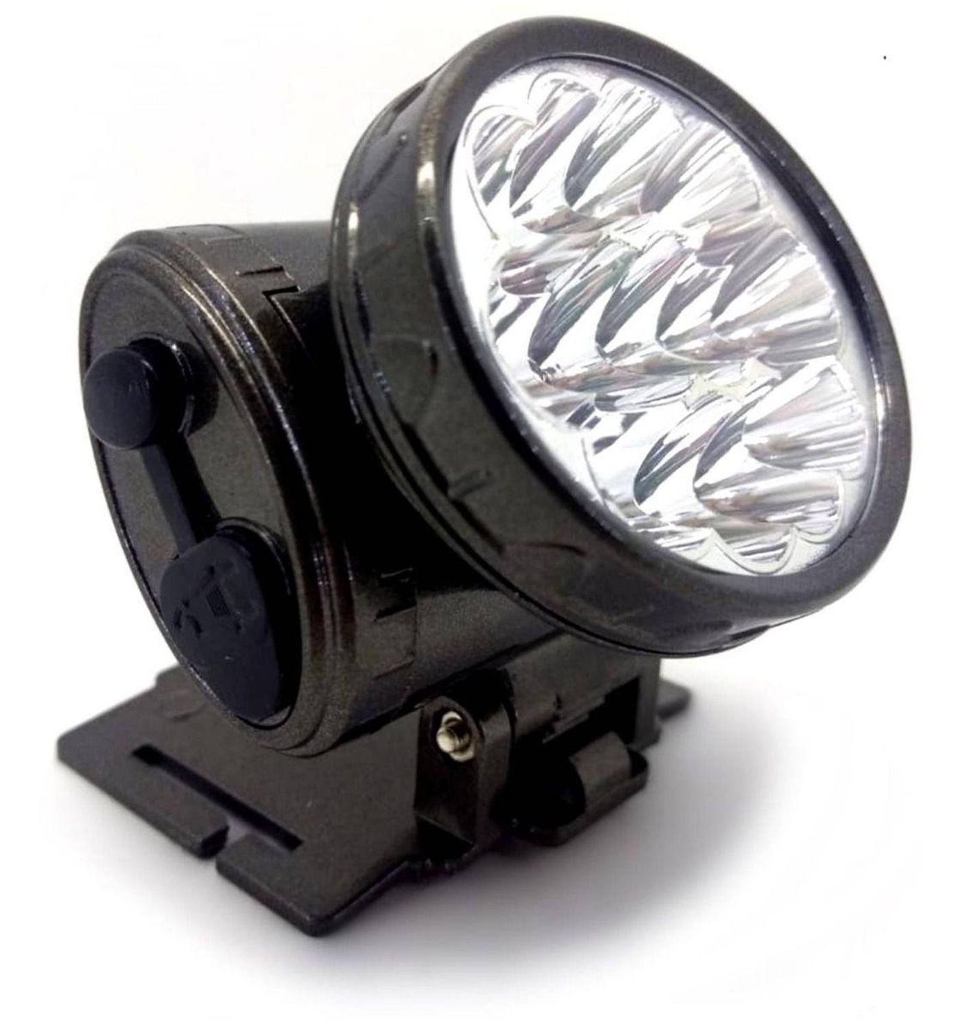 Lanterna de Cabeça Led Recarregável Ajustável - ESPAÇO LED