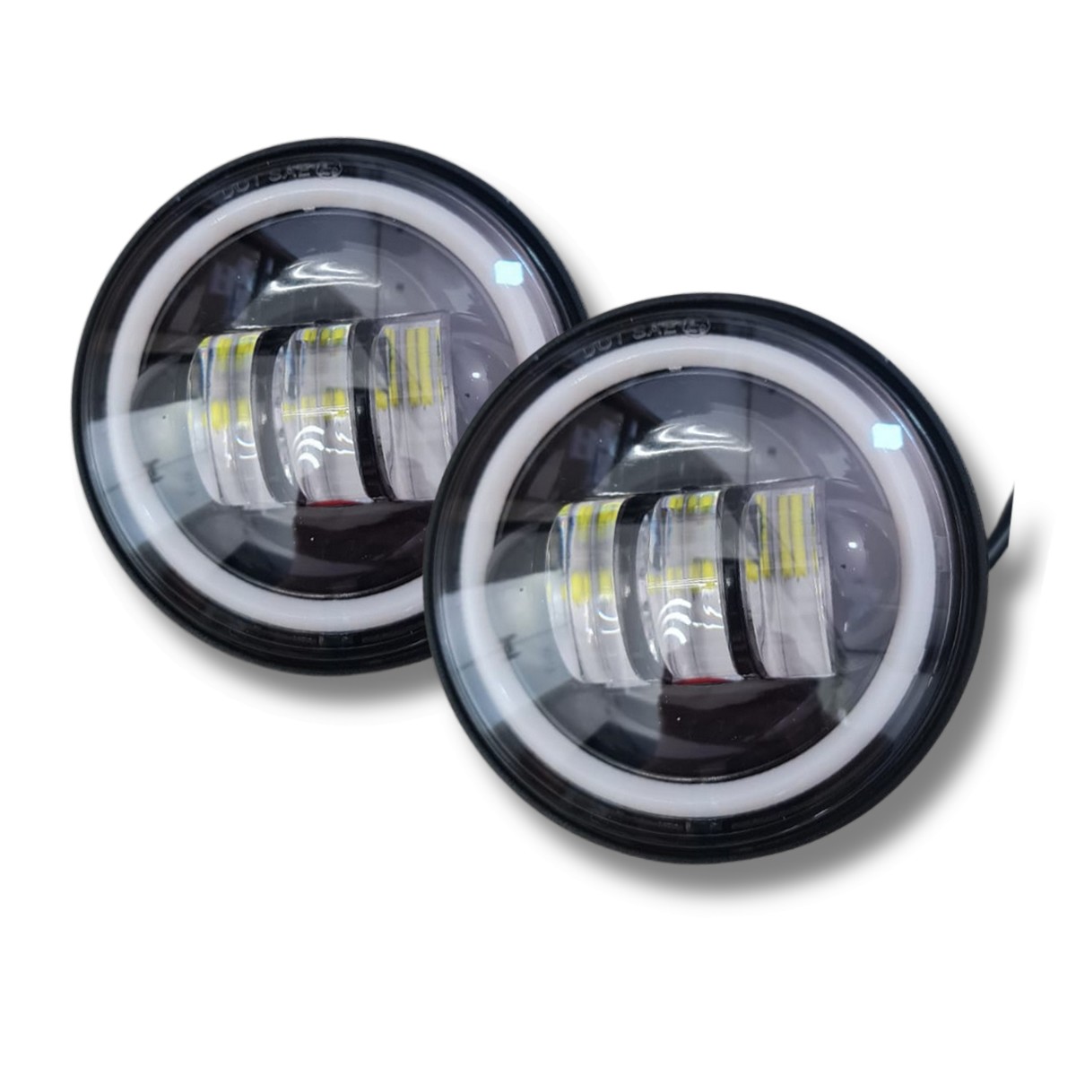 PAR FAROL MILHA LED 60W ANGEL EYES SOBREPOR SCP-1430X - SCPLED PAR FAROL MILHA LED 60W ANGEL EYES SOBREPOR SCP-1430X - SCPLED