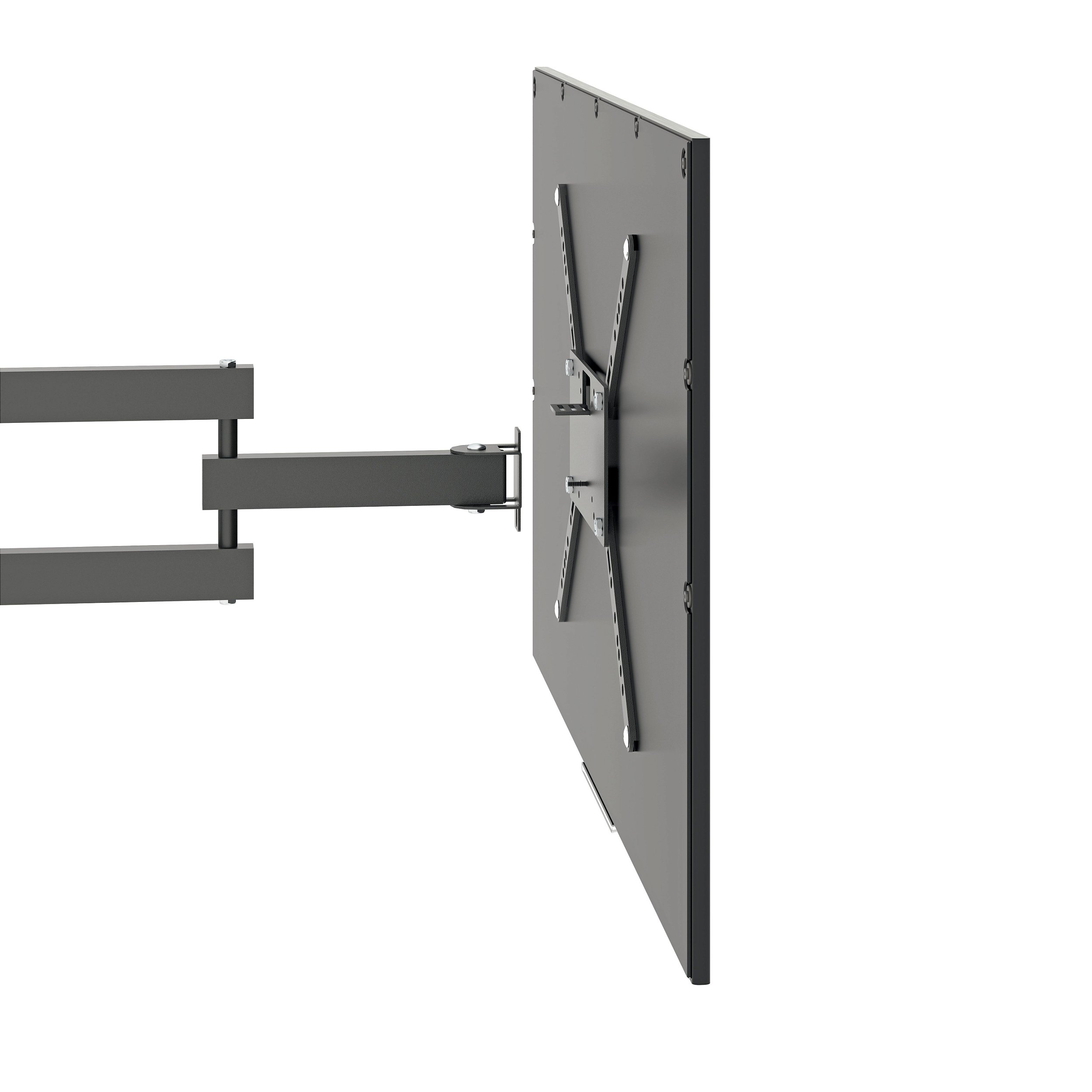 Suporte Tv Lcd Articulado Inclinado 22/56 Preto Stpa-355 Multivisao ...