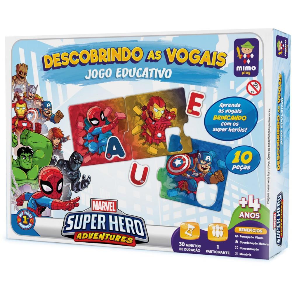 Jogo Educativo Descobrindo Vogais Princesas Disney - Mimo