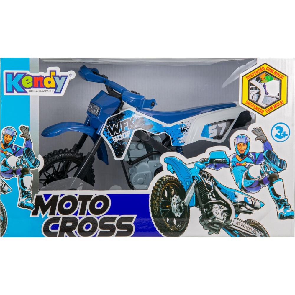 Casa da Educação - Moto De Brinquedo Mega Cross - Kendy - 9090