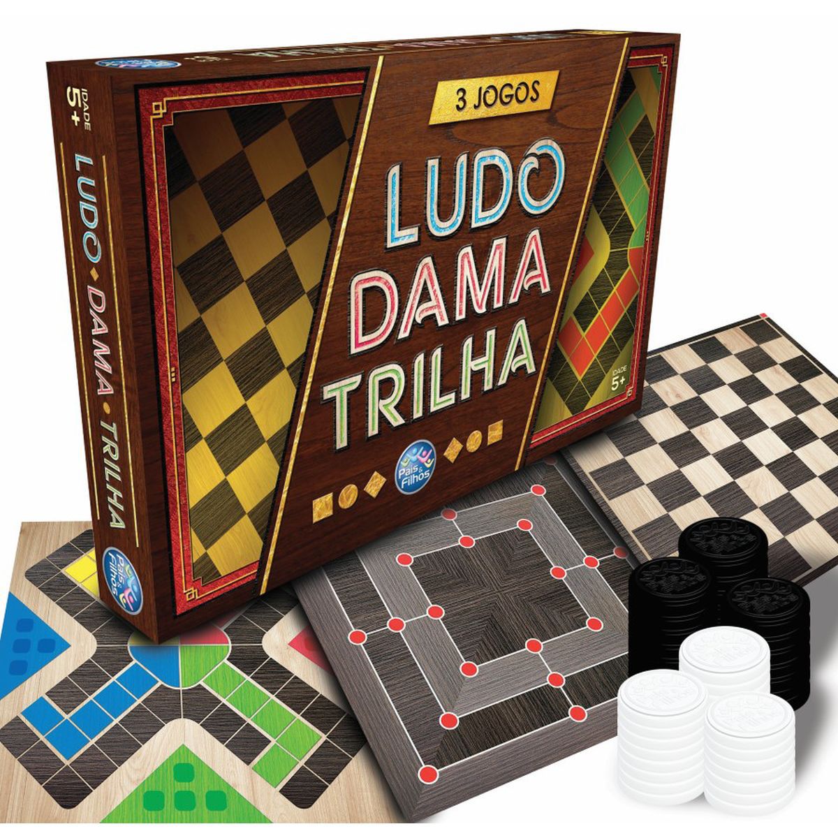 Jogo Ludo - Carlu